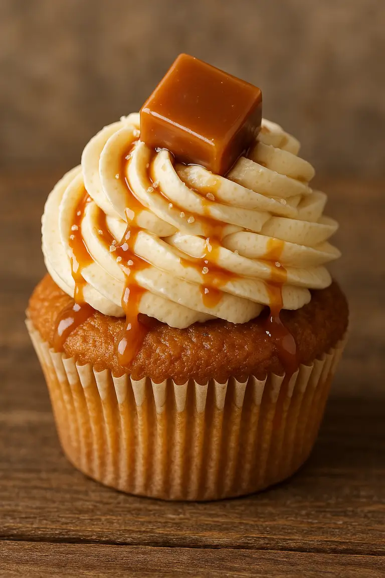 Caramel Cupcakes: Buttery, Moist, and Dripping with Golden Goodness