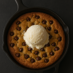 The Ultimate Skillet Cookie with Ice Cream: Gooey, Golden, and Made to Share