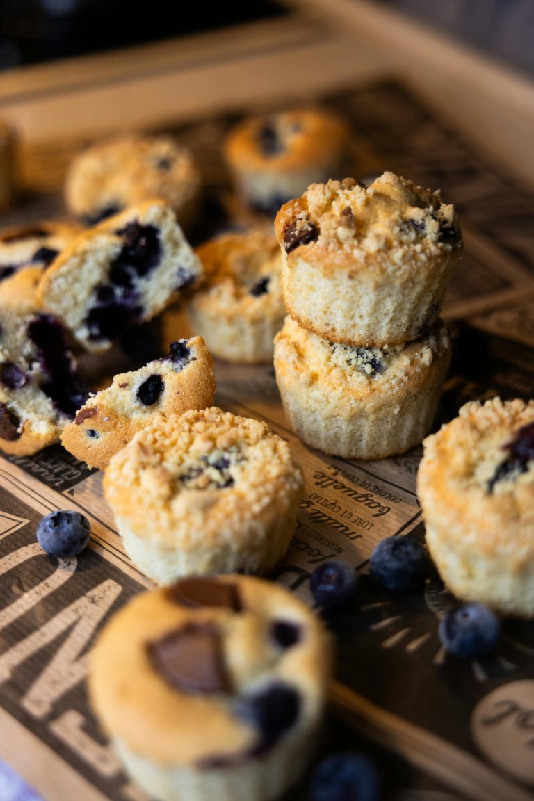 Bakery-Style Blueberry Muffins