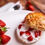Soft Strawberry Scones