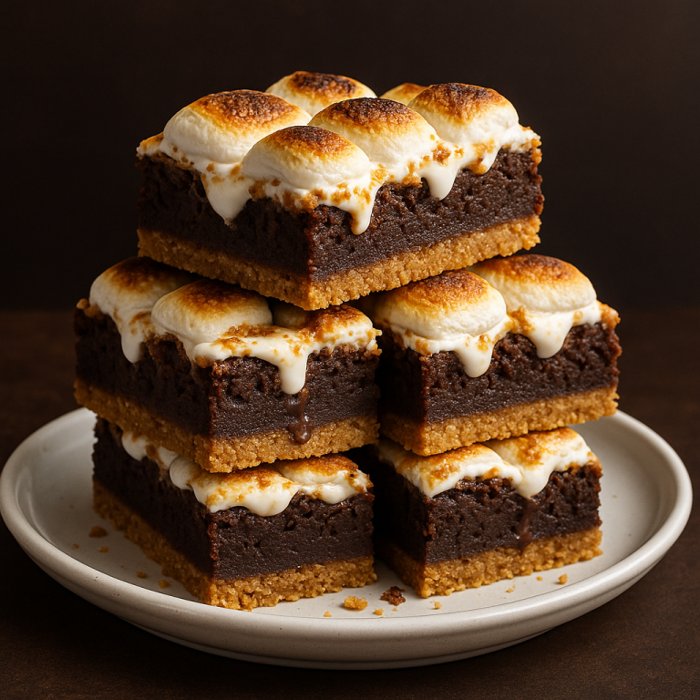 S’mores Brownies Recipe: A Campfire Classic Meets Fudgy Perfection