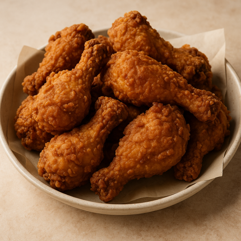 Crispy Fried Chicken That’s Golden, Juicy, and Packed with Flavor
