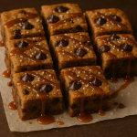 Salted Caramel Chocolate Chip Blondies