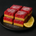 Zesty Lemon Cherry Bars That Taste Like Summer Sunshine
