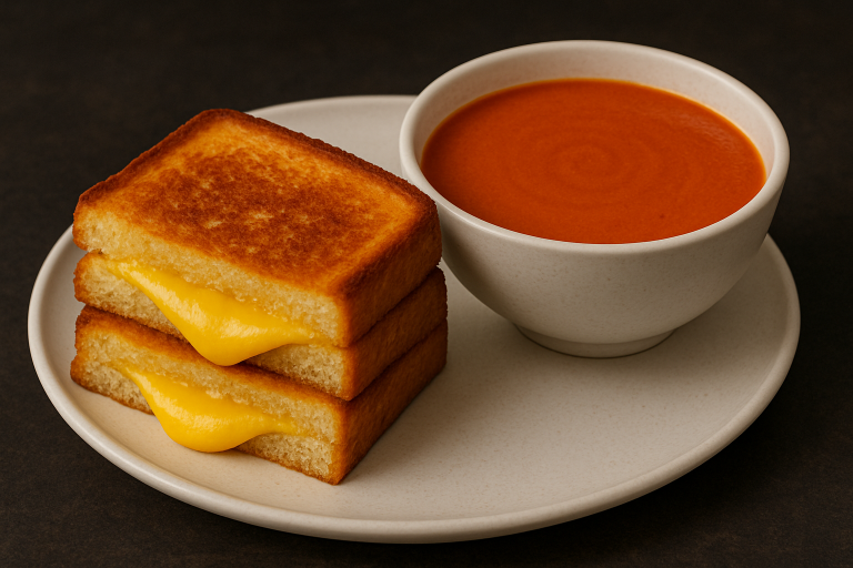 Grilled Cheese with Tomato Soup: The Ultimate Cozy Classic