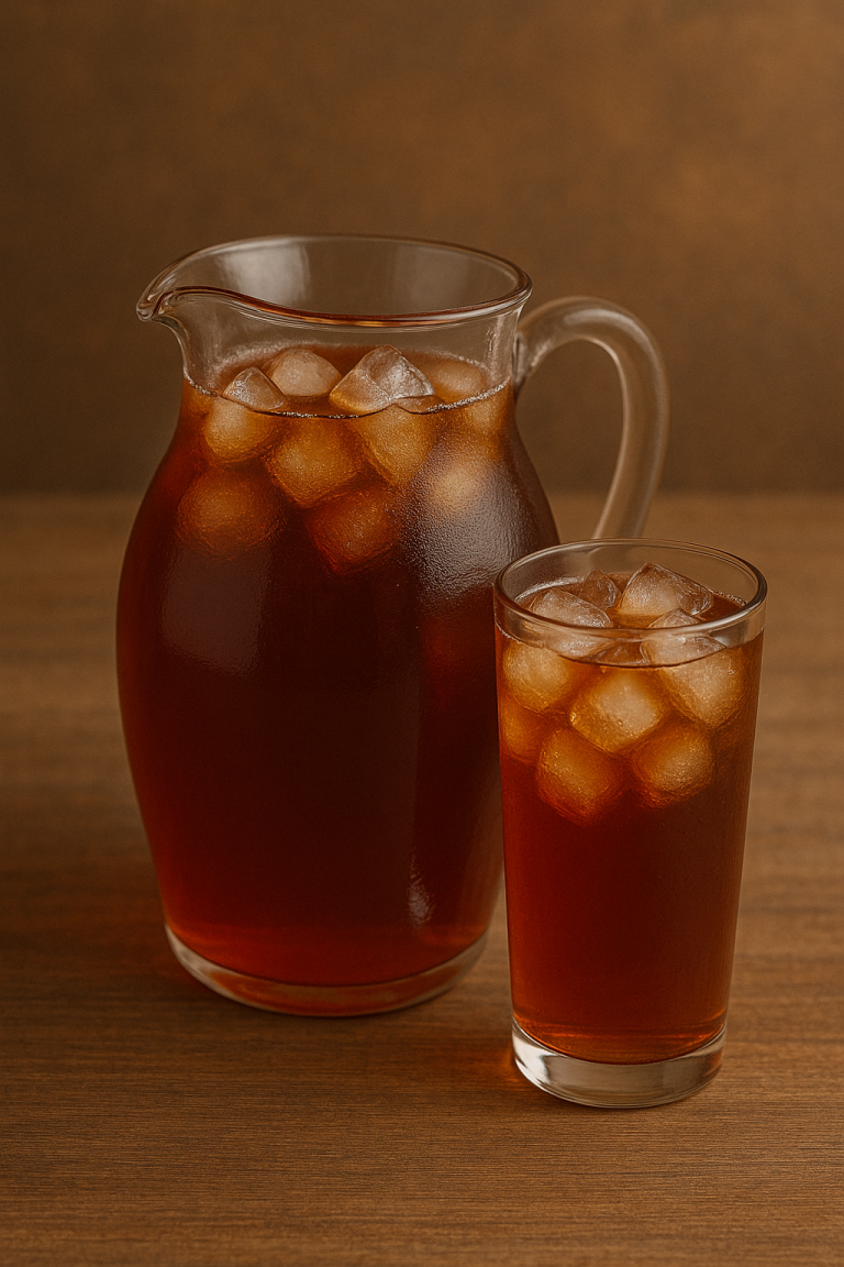 Southern Sweet Tea: Ice-Cold, Golden, and Sweet Enough to Make You Smile