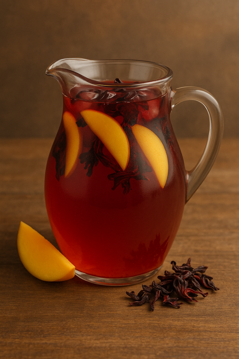 Mango Hibiscus Tea: Tropical, Tart, and Naturally Sweet