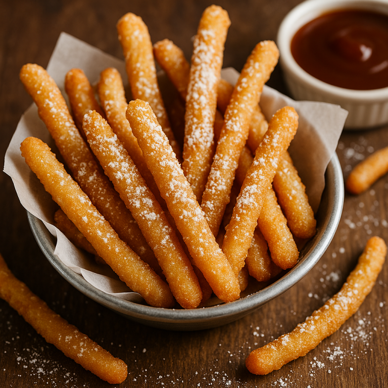 Crispy Funnel Cake Fries