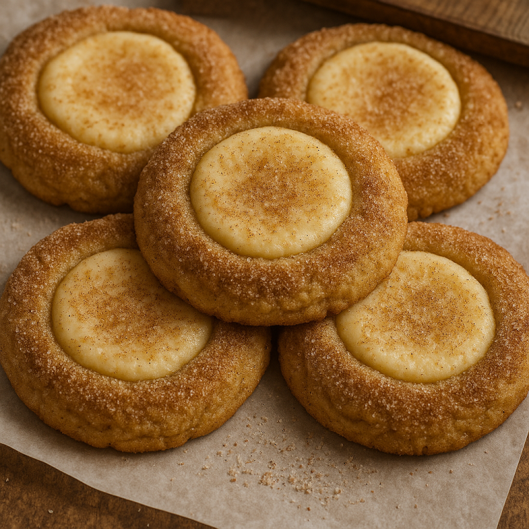 Churro Cheesecake Cookies