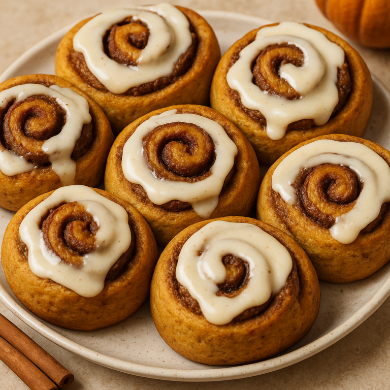 Pumpkin Spice Cinnamon Rolls: Warm, Gooey, and Full of Fall Flavor