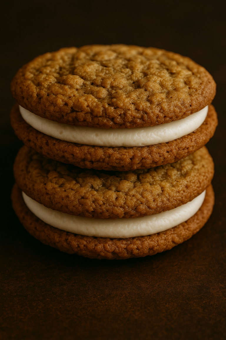 Homemade Little Debbie’s Oatmeal Creme Pies: Soft, Chewy, and Stuffed with Fluffy Filling