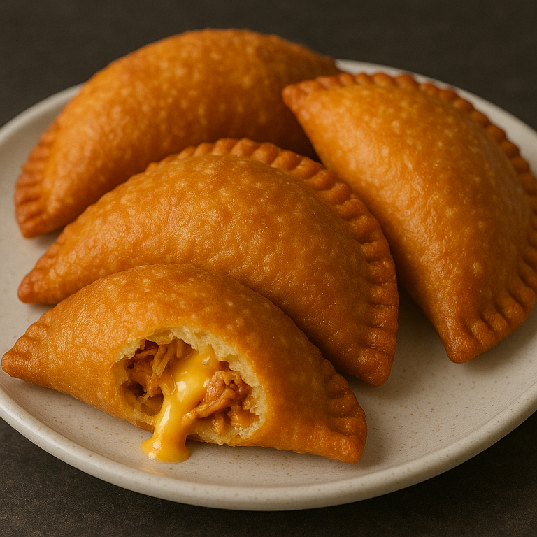 Cheesy Chicken Empanadas: Golden, Flaky, and Stuffed with Bold, Savory Flavor