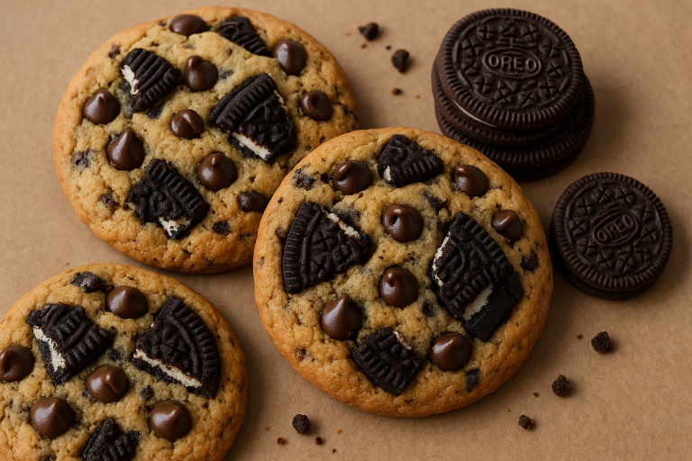 Gooey Oreo Chocolate Chip Cookies That Break the Internet
