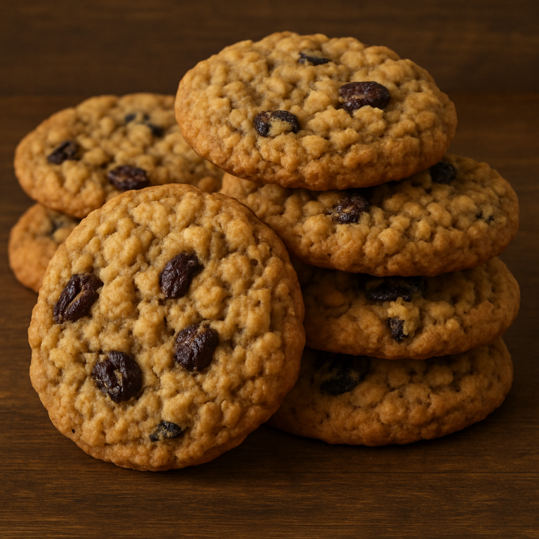 Soft & Chewy Oatmeal Raisin Cookies—Old-Fashioned and Irresistible