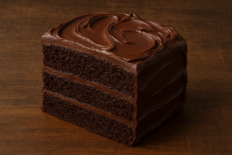 Chocolate Fudge Cake—Moist, Rich, and Decadently Dark