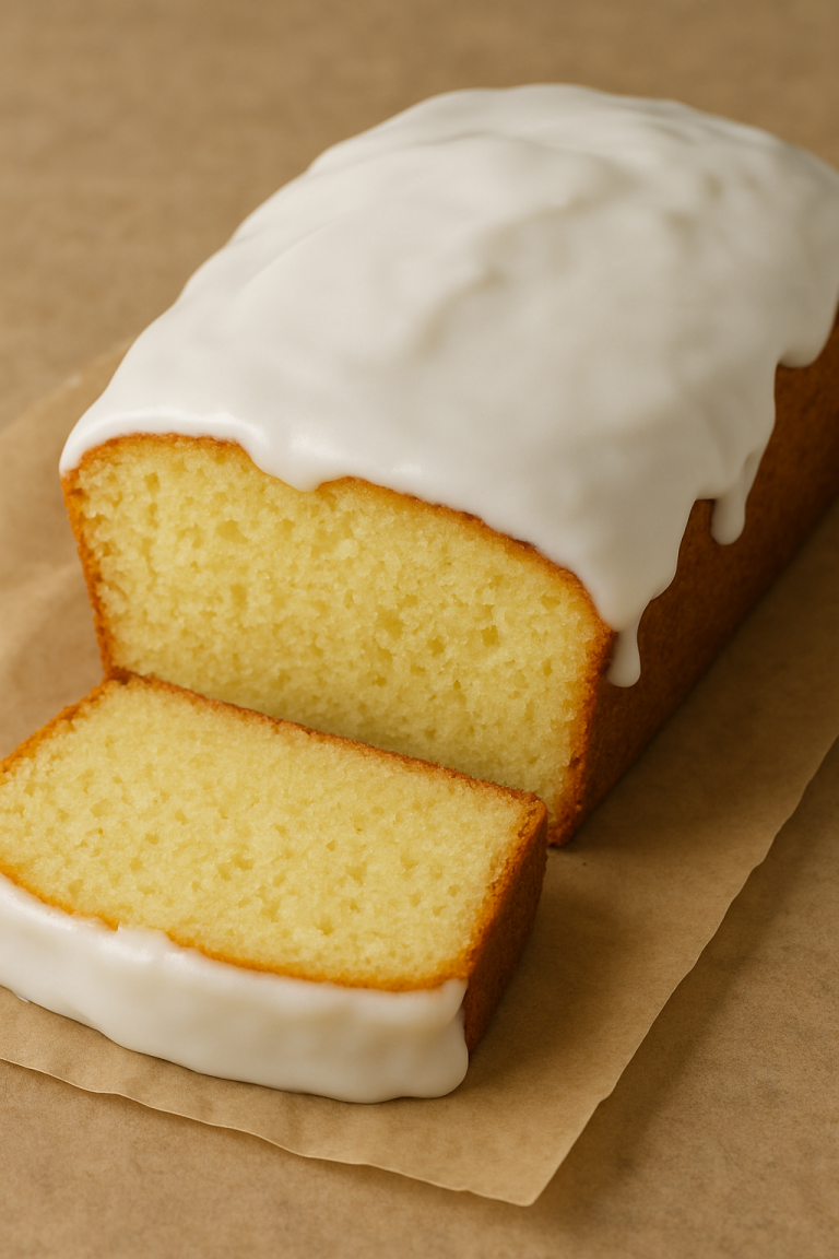 Iced Lemon Loaf—Moist, Bright, and Glazed with Lemon Sweetness
