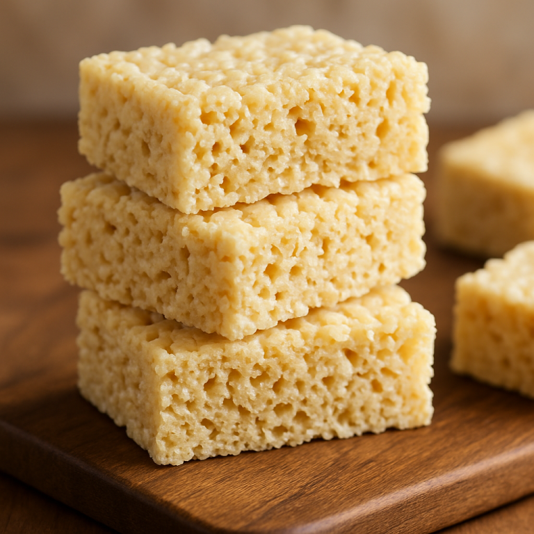 Regular Rice Krispy Treats—Chewy, Buttery, and Timeless