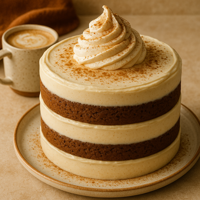 Pumpkin Spice Latte Cake—Cozy, Caffeinated, and Completely Crave-Worthy