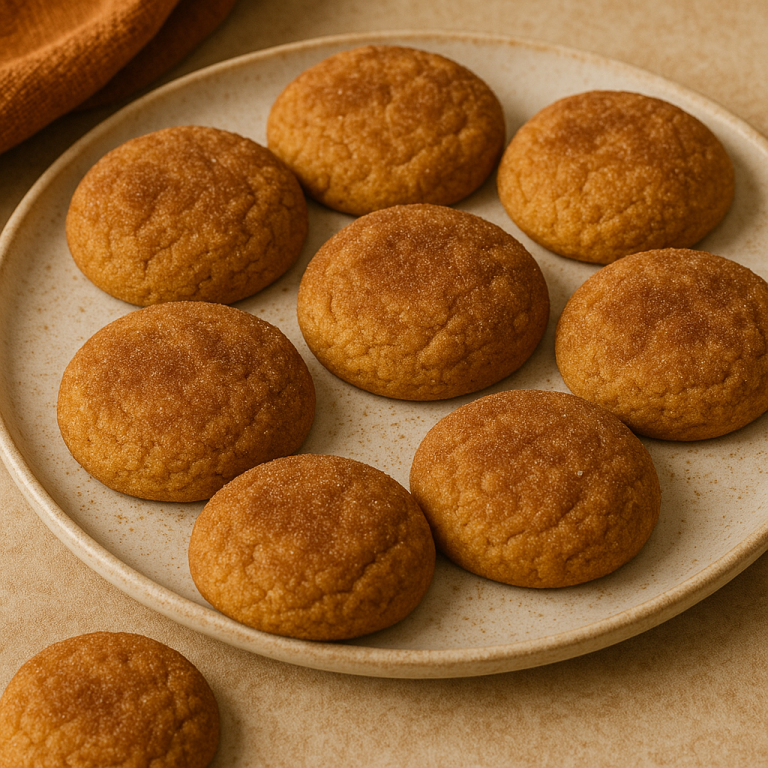 Pumpkin Snickerdoodle Cookies—Soft, Chewy, and Spiced Just Right