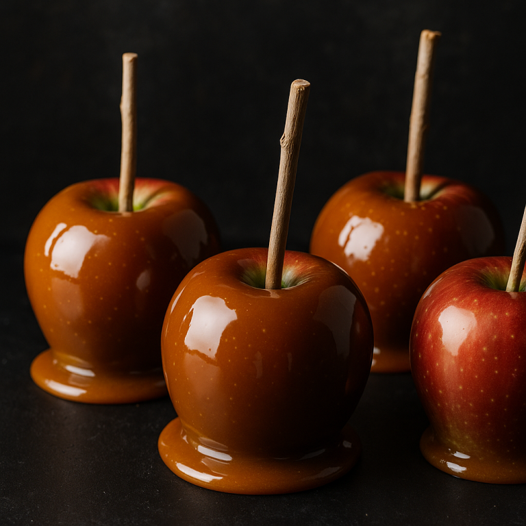 Caramel Apples—Glossy, Sweet, and Perfectly Fall