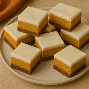 Pumpkin Cheesecake Bars—Creamy, Spiced, and Fall-Ready