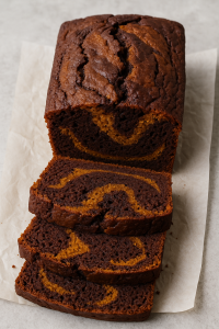 Pumpkin Chocolate Swirl Loaf—Warm Spices Meet Rich Cocoa in a Marbled Fall Favorite