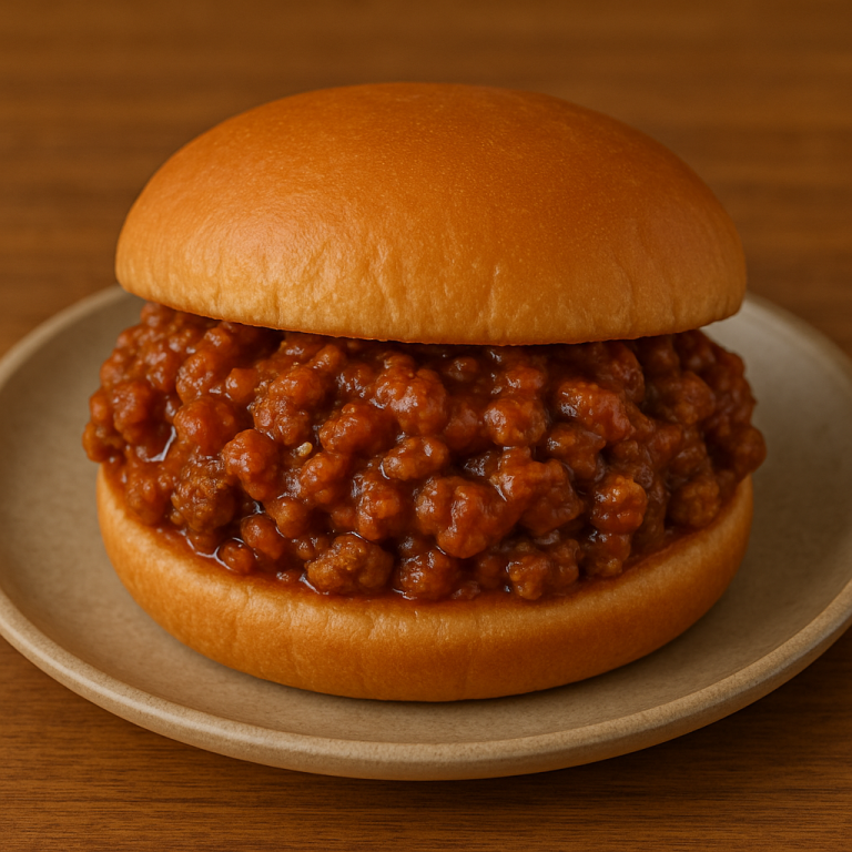Classic Sloppy Joe Sandwiches with Sweet & Savory Sauce