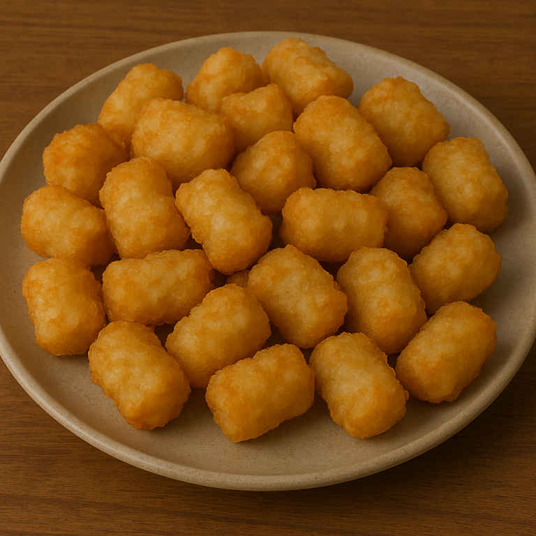 Crispy Homemade Tater Tots—Golden, Crunchy, and Way Better Than Frozen