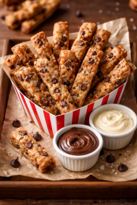 Brown Butter Chocolate Chip Cookie Fries Recipe: Crispy, Chewy, Bakery-Style Dessert